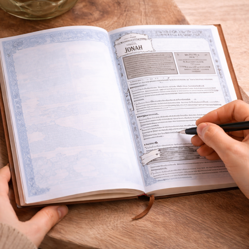 A 66-page Bible notebook