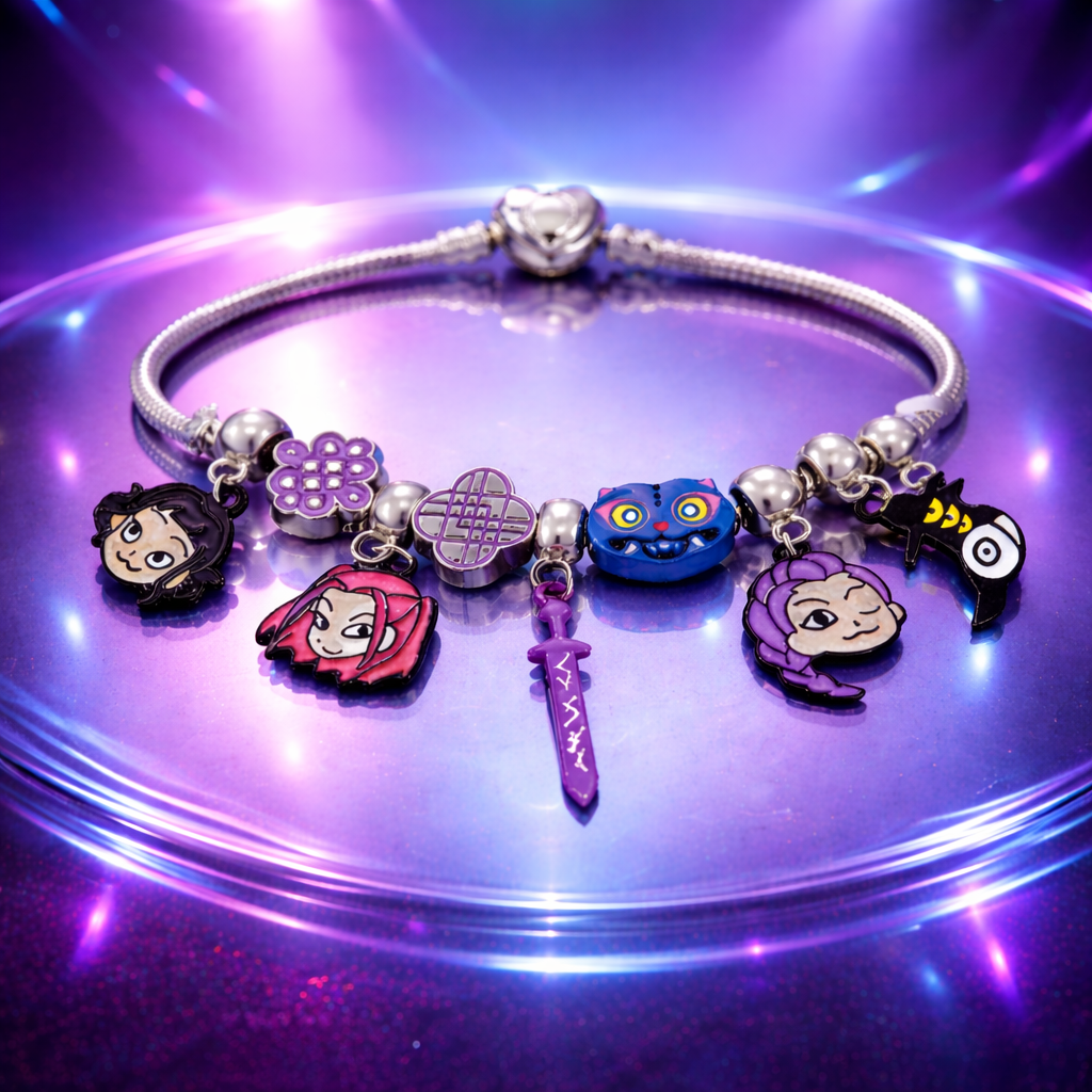 Arla KPop Demon Hunters-Inspired Charm Bracelet