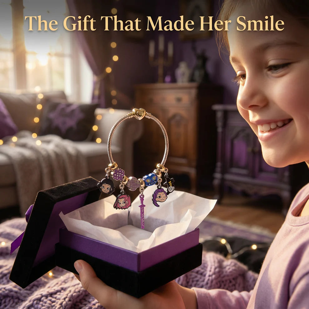 Arla KPop Demon Hunters-Inspired Charm Bracelet