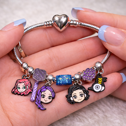 Arla KPop Demon Hunters-Inspired Charm Bracelet