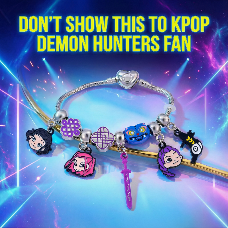 Arla KPop Demon Hunters-Inspired Charm Bracelet